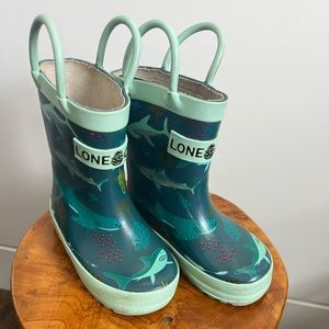 Lone Cone Rain Boot - Shark Attack Rain Boot